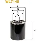WIX FILTERS WL7145 Oliefilter