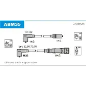 JANMOR ABM35 Bougiekabels