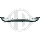 Diederichs 1405145 Ventilatiegrille, bumper