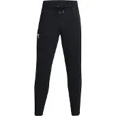 Under Armour Sportbroek 'Essential' zwart / wit