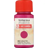 Talens Textiel Silk 50 ml Moedig Roze