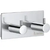 Smedbo Handdoekhaak Pool Dubbel 8 x 4 cm Chroom