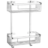 Best design Rome Doucherek 2 schaps chroom