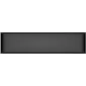 Best design Inbouwnis Elah 121x28x7 cm Gunmetal