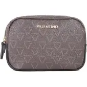Valentino Toilettas Lady Re Soft Cosmetic Case Moro / Nero Antraciet