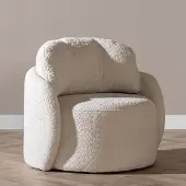 Livin24 Scandinavische Fauteuil Nino off white