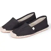 Kingdom of Wow – Espadrilles Heren Classic | Zomerschoen Zwart | Handgemaakt