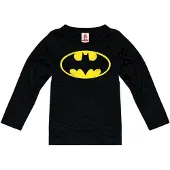 Logoshirt Shirt 'Batman Logo' zwart