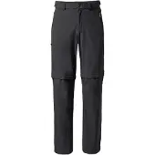 Vaude - Farley Stretch T-Zip Pants III - Afritsbroek 62 - Regular, grijs