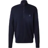BOSS Trui 'Kanobix_S' donkerblauw