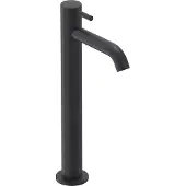 Ivy Aia Bond Fonteinkraan Verhoogd - Model L - Mat Zwart PED - Messing - Kranen, Fonteinkranen, Opbouw Fonteinkranen - 8718835178499
