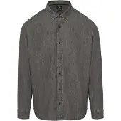 QS Overhemd grey denim