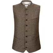 Stockerpoint Klederdracht gilet 'Ottavio' bruin