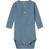 Name it Rompertje/body 'NBMKab' smoky blue