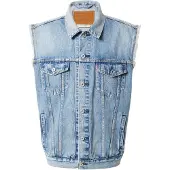 Levi's Bodywarmer 'Relaxed Trucker Vest' blauw denim