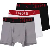 Jordan Onderbroek grijs / rood / zwart / wit