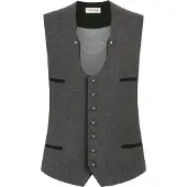 Stockerpoint Klederdracht gilet 'Salerio' grijs