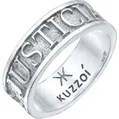 KUZZOI Ring zilver