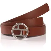 Tom Tailor Riem 'LAYA' cognac / zilver