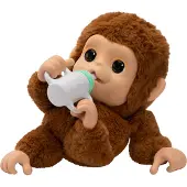 Little Live Pets - My Baby Monkey Mango - Interactieve knuffelaap