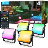 Govee slimme grondverlichting Matter RGBWW - 4 pack buiten
