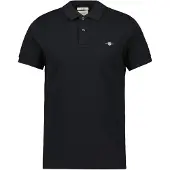 Gant Shirt navy / zwart / zilver / wit