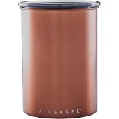Airscape - Airscape - Koffiebonen - Voorraadpotten - Vacuum - Koffie - Staal - geborsteld Koper - 500 gram