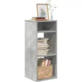 vidaXL Boekenkast 34x31x80 cm bewerkt hout betongrijs