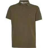 Tommy Hilfiger Shirt 'CORE 1985 REGULAR POLO' marine / olijfgroen / rood / wit