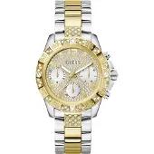 GUESS Analoog horloge 'Majesy' goud / zilver