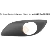 ISAM 2311719 Ventilatiegrille, bumper