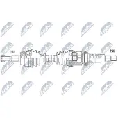 NTY NPW-FR-111 Aandrijfas