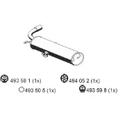 ERNST 688017 Einddemper