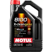 Motul Motorolie 109762 8100 X-Clean GEN2 5W40 5L