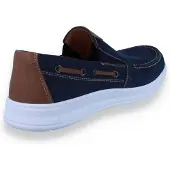 Softwalk Heren Mocassin | Blauw | Maat: 46