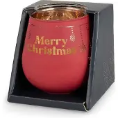 Miko Sfeerlichthouder - Merry Christmas - Glas