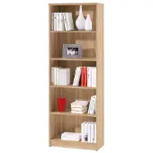 Die Möbelfundgrube Boekenkast Viviane 60x172cm - eik