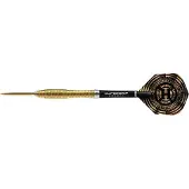 Harrows Refurbished | Harrows V-Wing - Steeltip dartpijl 90% Tungsten 21 g - Goud/Zilver (3 stuks)