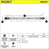 RIDEX 83B0283 Remslang