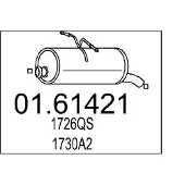 MTS 01.61421 Einddemper