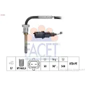 Facet 22.0350 Sensor, uitlaatgastemperatuur
