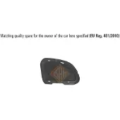 ISAM 0103717 Ventilatiegrille, bumper