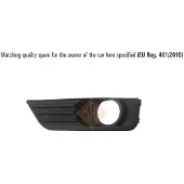 ISAM 1004719 Ventilatiegrille, bumper