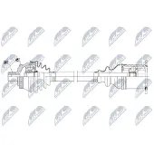 NTY NPW-AU-017 Aandrijfas