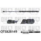 Quinton Hazell QTS828149 Gasveer motorkap