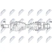 NTY NPW-SU-039 Aandrijfas