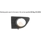 ISAM 0138719 Ventilatiegrille, bumper