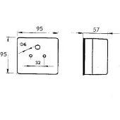 Proplast 40162002 Mistachterlamp