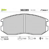 Valeo 302289 Remblokken