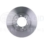 Hella 8DD 355 111-991 Remschijf